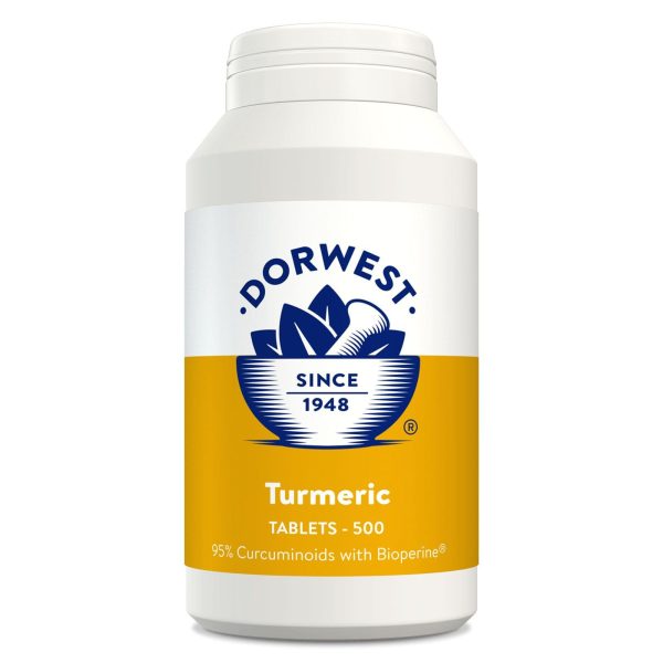 Dorwest Turmeric for Cats & Dogs 100 tablets