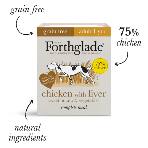 Forthglade Chicken with Liver Wet Food