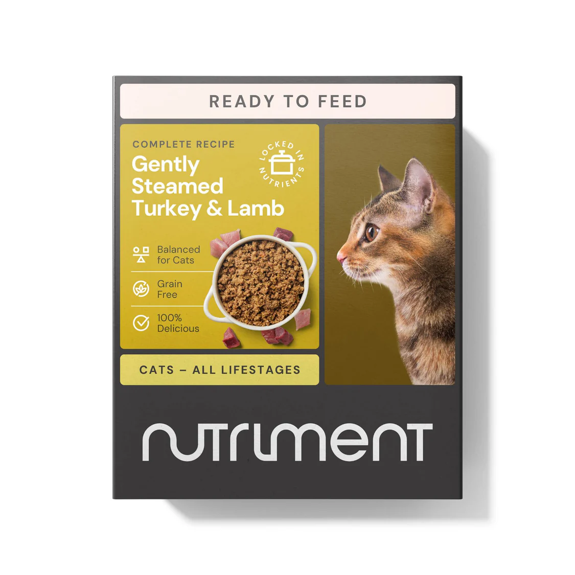 Nutriment Gently Steamed Turkey and Lamb Wet Food