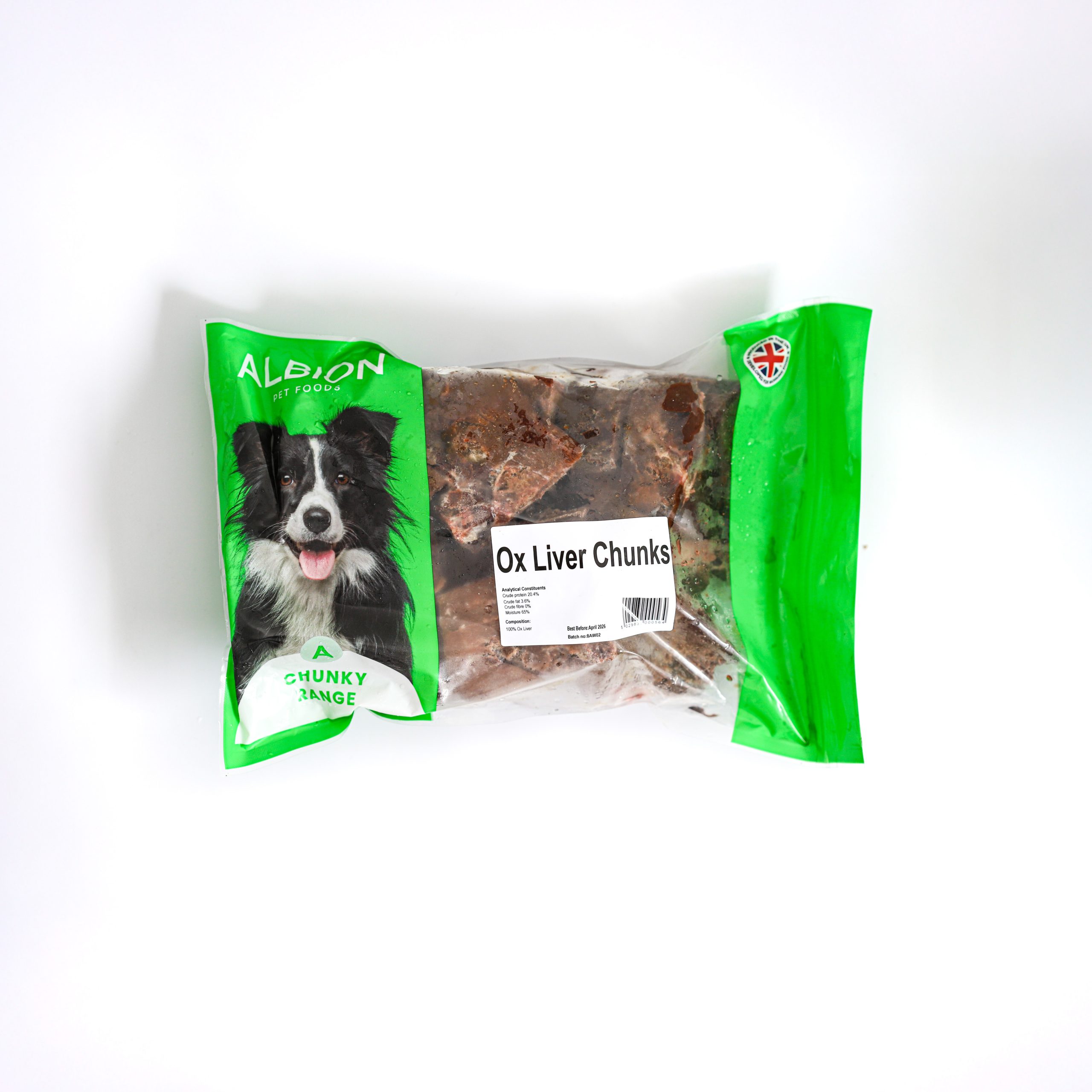 Ox Liver Chunks 1Kg