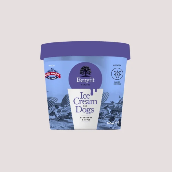 Blueberry & Apple Ice Cream